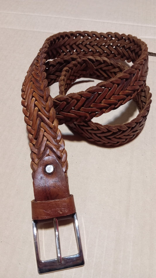 Cinturón de Cuero 100% Natural - 121cm