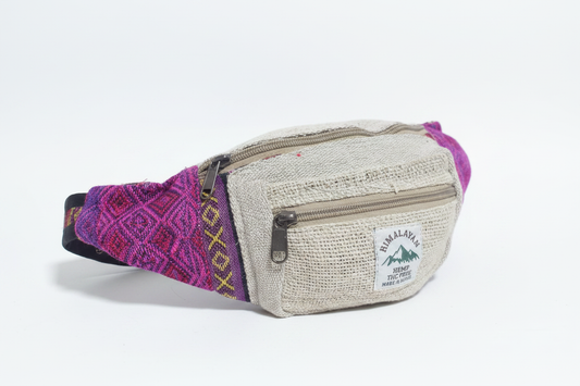 Riñonera morado y rosa